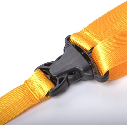 Clip On Ukulele Strap Yellow Color Adjustable In Various Length From Lohanu Requires No Drilling Tapes Glues High Quality Nylon Straps Easy To Use Fits Any Uke Sizes Helps You Play Better &amp; Easier