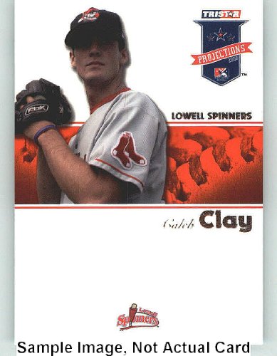 2008 TRISTAR PROjections #171 Caleb Clay - Boston Red Sox - Lowell Spinners (Rookie Prospect) (Baseball Cards)