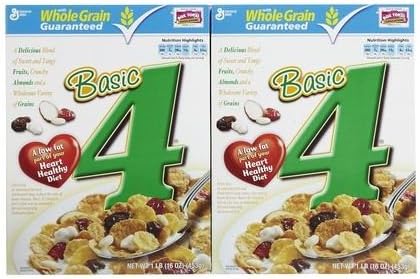 Basic 4 Cereal - 16 oz - 2 pk (Pack of 4)