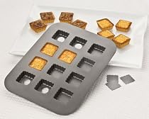 Chicago Metallic 12-Cup Lift & Serve Single Squares Pan