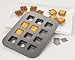 Chicago Metallic 12-Cup Lift & Serve Single Squares Pan