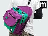 （ムース）Mousse Light!! 4way ボディバッグ PU/GR/パープル／グリーン(HNB-95036PUGR)の画像
