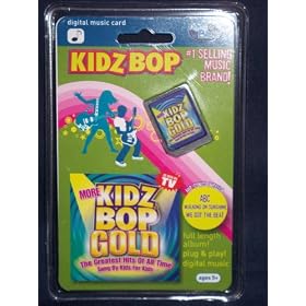 Kidz Bop Gold Digital Media Mix Clip Card for Mix Stick & Mix Max + Others