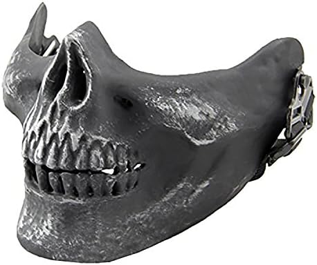 Sharkly Military Training Faull Face Skeleton Skull Mask Halloween Costume Party Hunting