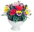 Dollhouse Miniature Formal Floral Arrangement