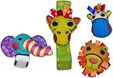 Wrist Rattles - Giraffe / Elephant