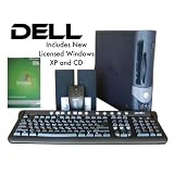 Dell 3 Ghz. Super Fast Optiplex Pro GX 1 Computer, Gigantic 750GB Hard Drive, 4GB RAM, DVD-RW Dual Layer, Intel P4 Single Core Multimedia Desktop PC, includes New Licensed Windows XP 2 Operating System and Genuine Sealed CD, SP 3