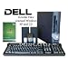 Dell 3 Ghz. Super Fast Optiplex Pro GX 1 Refurbished Computer, Big 250GB Hard Drive, 2GB RAM, DVD-RW Dual Layer, Intel P4 Single Core Multimedia Desktop PC, includes New Licensed Windows XP 2 Operating System and Genuine Sealed CD