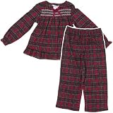 Komar Kids Red Plaid Christmas Pajamas for Girls L/10-12