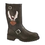 Harley Davidson Heritage Mens Boots MEDIUM WIDTH D91511 by 99 VOLTS