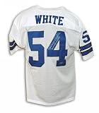 Autographed Randy White Dallas Cowboys White Throwback Jersey Inscribed Co Mvp Sb Xxi