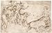 Veronese masters of early 15th Century (Hunted unicorn seeks protection in the womb o...