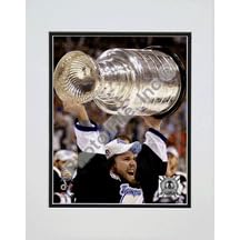 Martin St. Louis "2004 Stanley Cup (#06)" Double Matted 8" X 10" Photograph (Unframed)