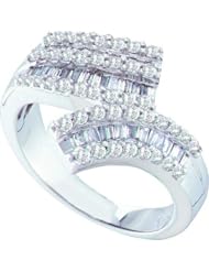 0.86ctw Diamond Fashion Band 14K White Gold