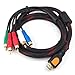 DIGIFLEX HDMI Male to 5 RCA RGB Audio Video AV Component Cable