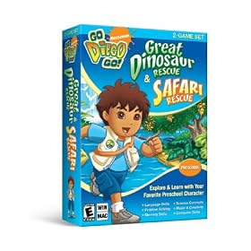 Nickelodeon Go Diego Go: Great Dinosaur Rescue & Safari Rescue (2-Game Set)