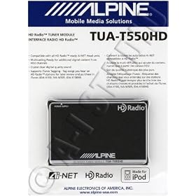Alpine TUA-T550HD - HD radio tuner