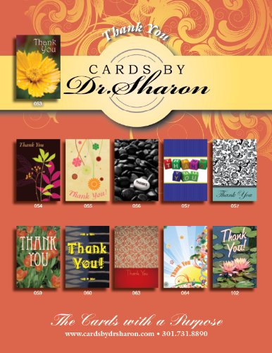 "Cards by Dr. Sharon" Greeting Cards: Thank You Collection "Cards by Dr. Sharon" Greeting Cards: Thank You Collection