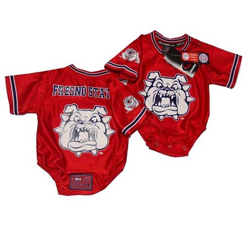 Buy Fresno State Bulldogs NCAA Football Infant baby Onesie Jersey 3-6 months #1 by Colosseum