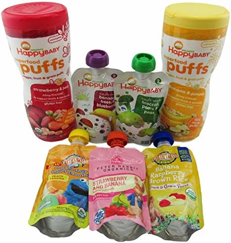 Baby's First Fruits - MarzPantry Variety Pack - 7 Items - Full Size Sampler