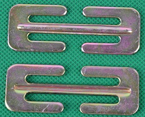 2 X Locking Clip Gated Buckle Car Seat Belt Baby Child Safety Harness L
