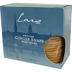 Lars' Own Swedish Ginger Snap Cookies 10.6 oz or 300 gr