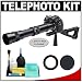 Kenko 420-1600mm Super Telephoto Zoom Lens Kit with Stedi-Stock Image Stabilizer for Nikon AF Mount SLR Cameras