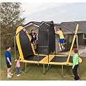 Funtek Spaceball 14' Trampoline with Safety Enclosure Gantry