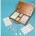 Mah jong set with bone and bamboo tiles - 00695