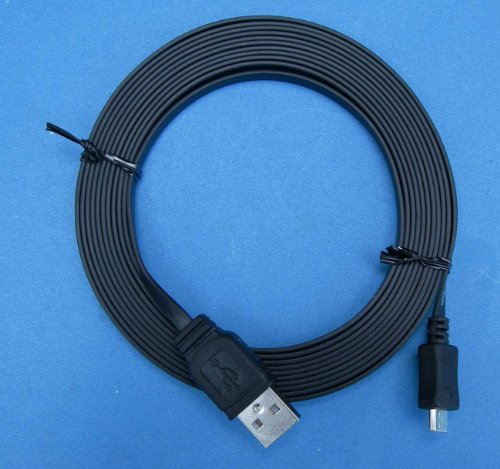 USB 2.0 Cable, Type A Male to Micro USB Male Cable (10 Feet)