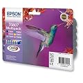 Epson Inkjet Cartidge Multipack Black and 5 Colours Ref T08074010 [Pack 6]