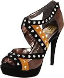 IMAGE OF DV by Dolce Vita Women's Britt Platform Sandal,Black Suede,11 M US