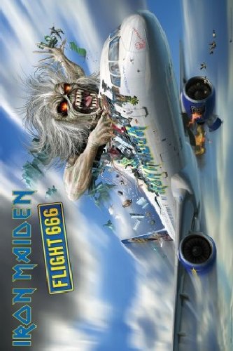 1art1 49525 Iron Maiden - Flight 666 Poster 91 x 61 cm Preisvergleich