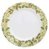 Corelle Impressions 10-3/4-Inch Dinner Plate, Holly