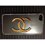 Luxury Designer Grey Cc Back Iphone 4/4s Case Hard Cover 2