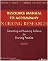 Resource Manual to Accompany Nursing Research (Point (Lippincott Williams & Wilkins))