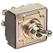 Morris Products 70304 Toggle Switches, 4 Pole,  On/Off, 1.44" Width, 1.31" Length, 0.80" Height