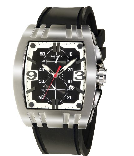 Haurex Italy Herrenuhr Mangusta Black Dial Watch #3A326UNS Preisvergleich