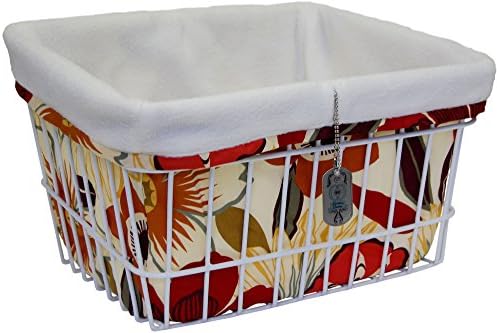 Bike Basket Liner &amp; Tote Bag in 1! (Style: Daisy Delilah) By Couture Cruiser