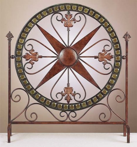 Lone Star Metal Fireplace Screen
