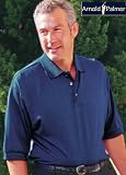 Arnold Palmer Men's Double Mercerized Jacquard Polo