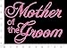 Rhinestone Rhinestud Mother of the Groom Iron on Transfer