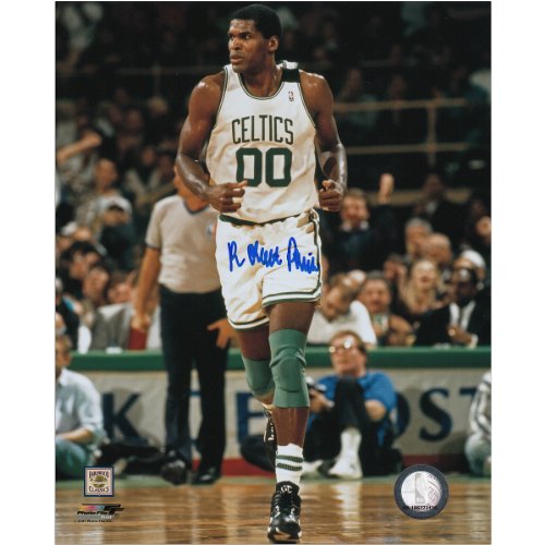 Mounted Memories Boston Celtics Robert Parish Autographed Photo