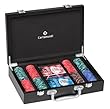 Cartamundi - 108031327 - Jeu de Soci�t� - Diamond Poker - Coffret Luxe Bois - 200 Jetons - 14 grams