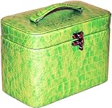 The Niobe Jewelry Travel Case in Lime