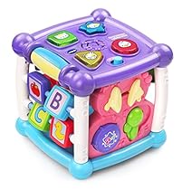 VTech Busy Learners Activity Cube - Purple - Online Exclusive
