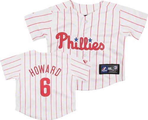 Ryan Howard Majestic Replica Philadelphia Phillies Infant Jersey
