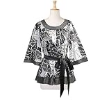 Sequined Scoop Neck Blouse (Petite, Tall  Misses Sizes XS-3X)