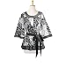 Sequined Scoop Neck Blouse (Petite, Tall & Misses Sizes XS-3X)