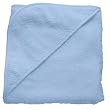 i play Organic Woven Terry Hooded Towel, Cornflower